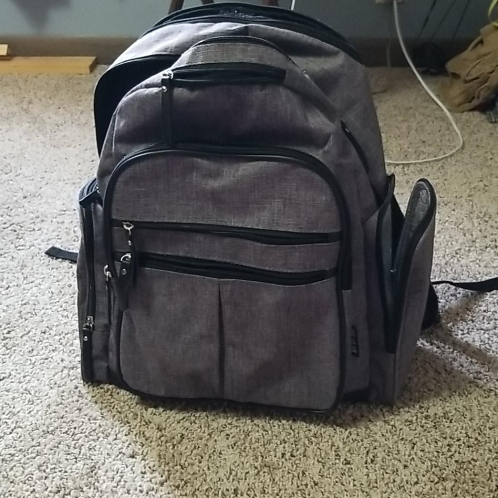 Diaper backpack